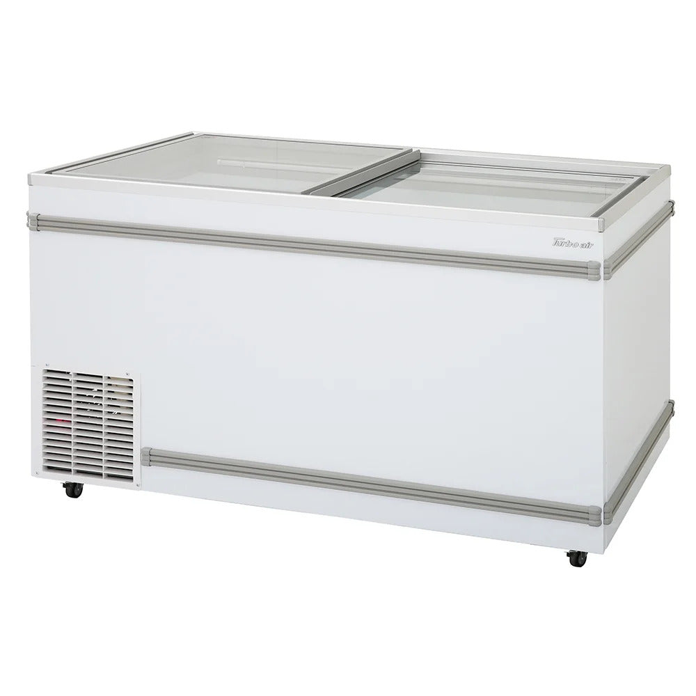Turbo Air TFS-20F-N 57 3/8" Mobile Chest Freezer w/ (27) Baskets - White, 115v