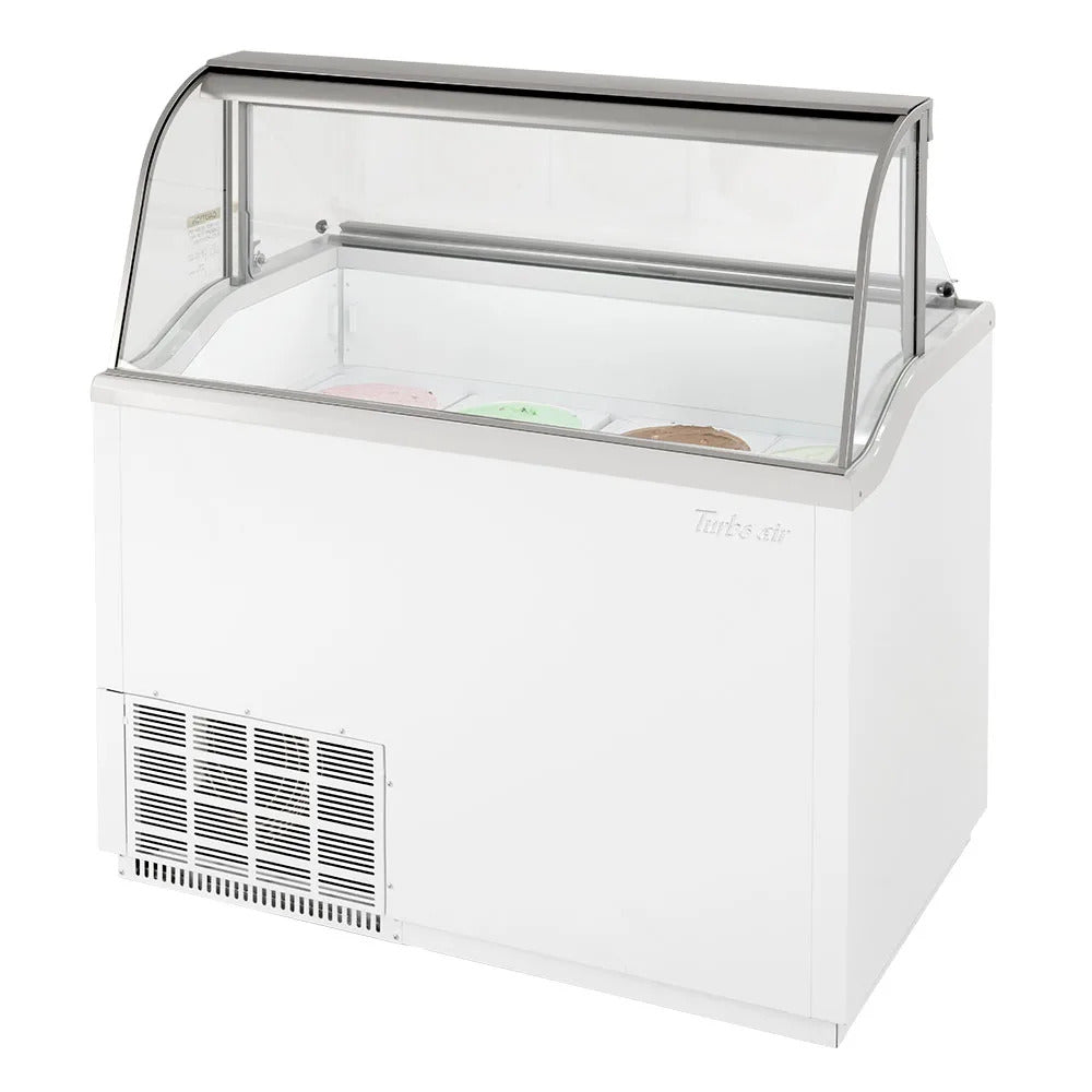 Turbo Air TIDC-47W-N 47" Stand Alone Ice Cream Freezer w/ (8) 3 gal Capacity, 115v