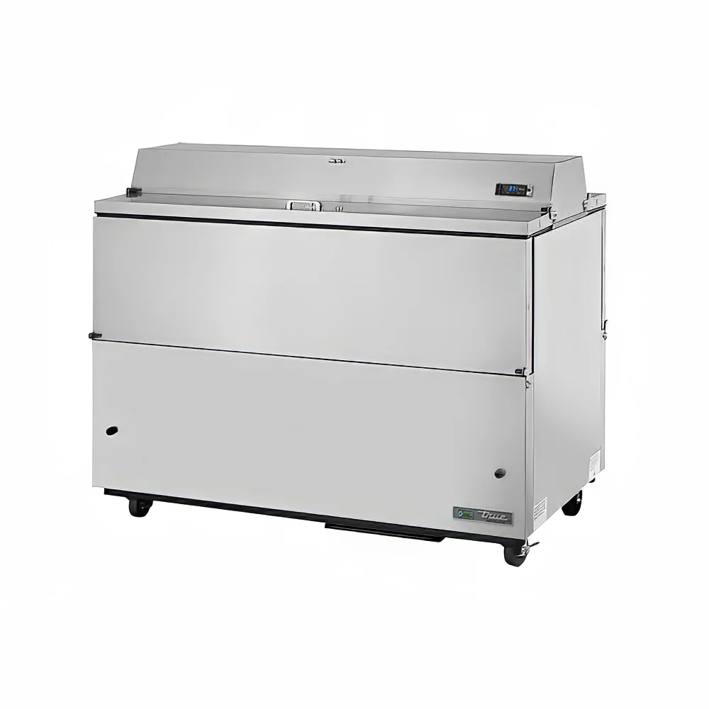 True TMC-58-S-DS-SS-HC Milk Cooler w/ Dual Top & Side Access - (1024) Half Pint Carton Capacity, 115v