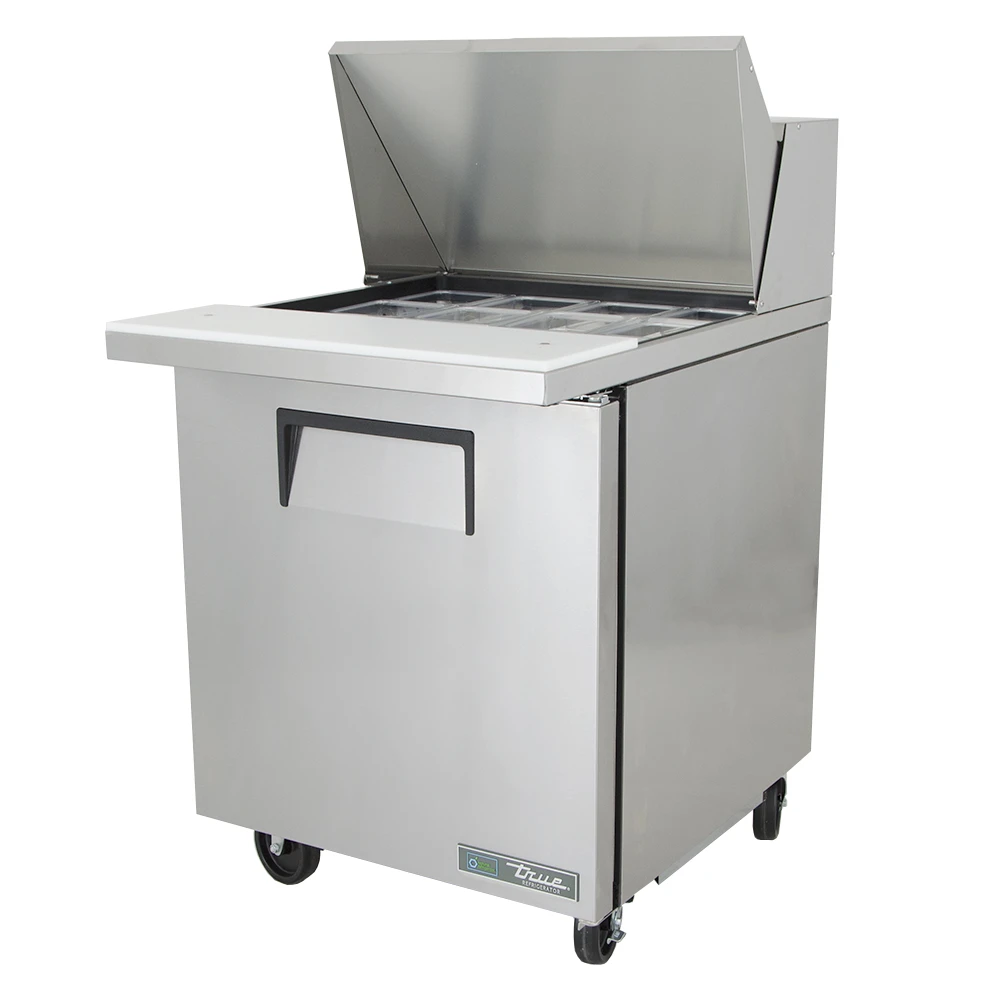 True TSSU-27-12M-C-HC 27" TSSU Series Mega Top Sandwich/Salad Prep Table w/ Refrigerated Base, 115v