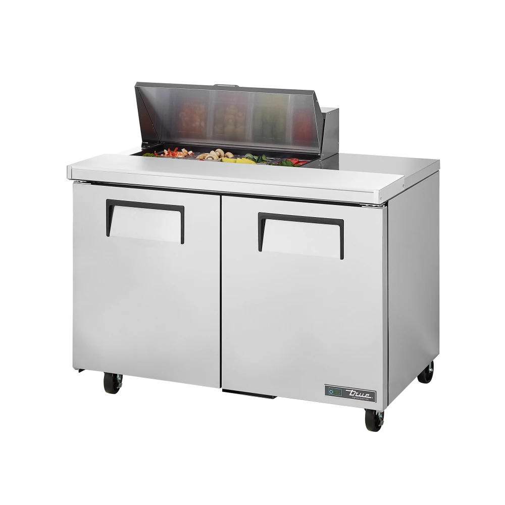 True TSSU-48-08-HC ADA 48" TSSU Series Sandwich/Salad Prep Table w/ Refrigerated Base, 115v