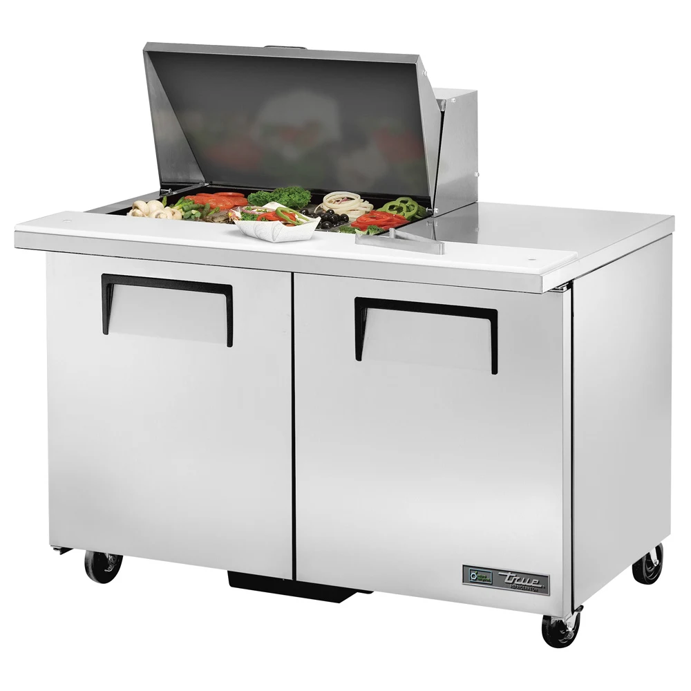 True TSSU-48-12M-B-HC ADA 48" TSSU Series Mega Top Sandwich/Salad Prep Table w/ Refrigerated Base, 115v