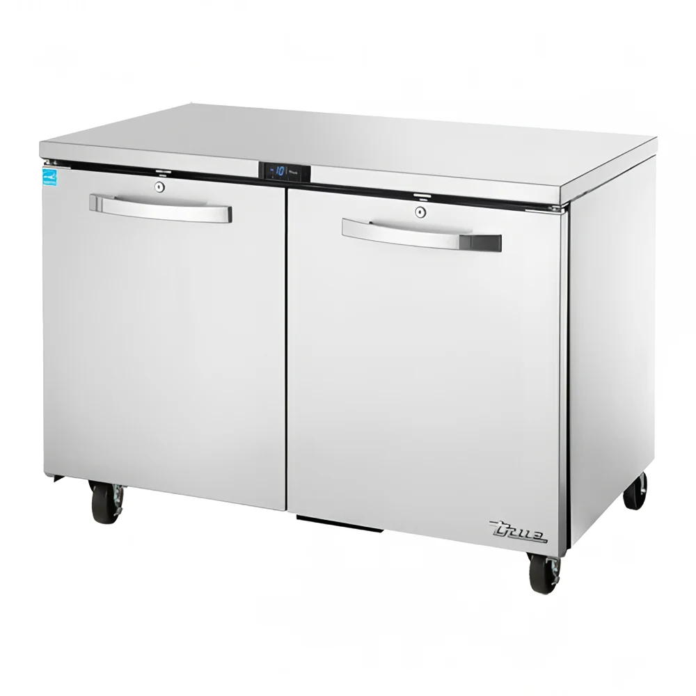 True TUC-48F-HC~SPEC3 48" W Undercounter Freezer w/ (2) Sections & (2) Doors, 115v