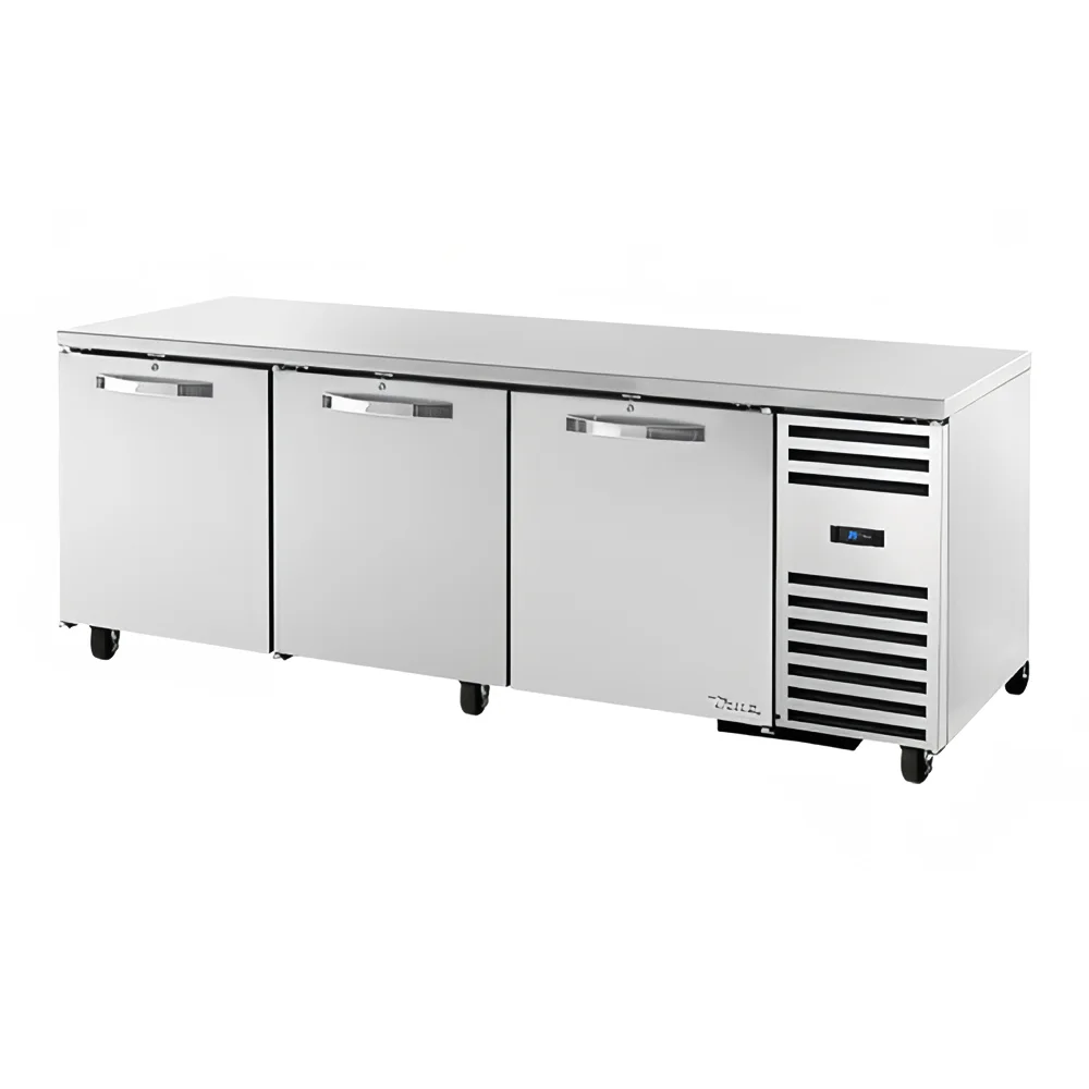 True TUC-93-HC~SPEC3 93" W Undercounter Refrigerator w/ (3) Sections & (3) Doors, 115v