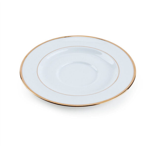 CAC GRY-2 5.75" Dia. Golden Royal Saucer - 36/Case