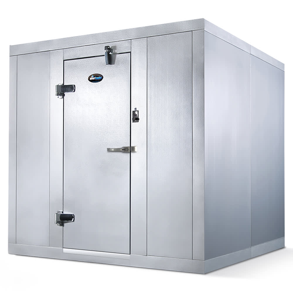 Amerikooler, Box Only, Outdoor Quick Ship Walk-In Freezer with Aluminum Floor