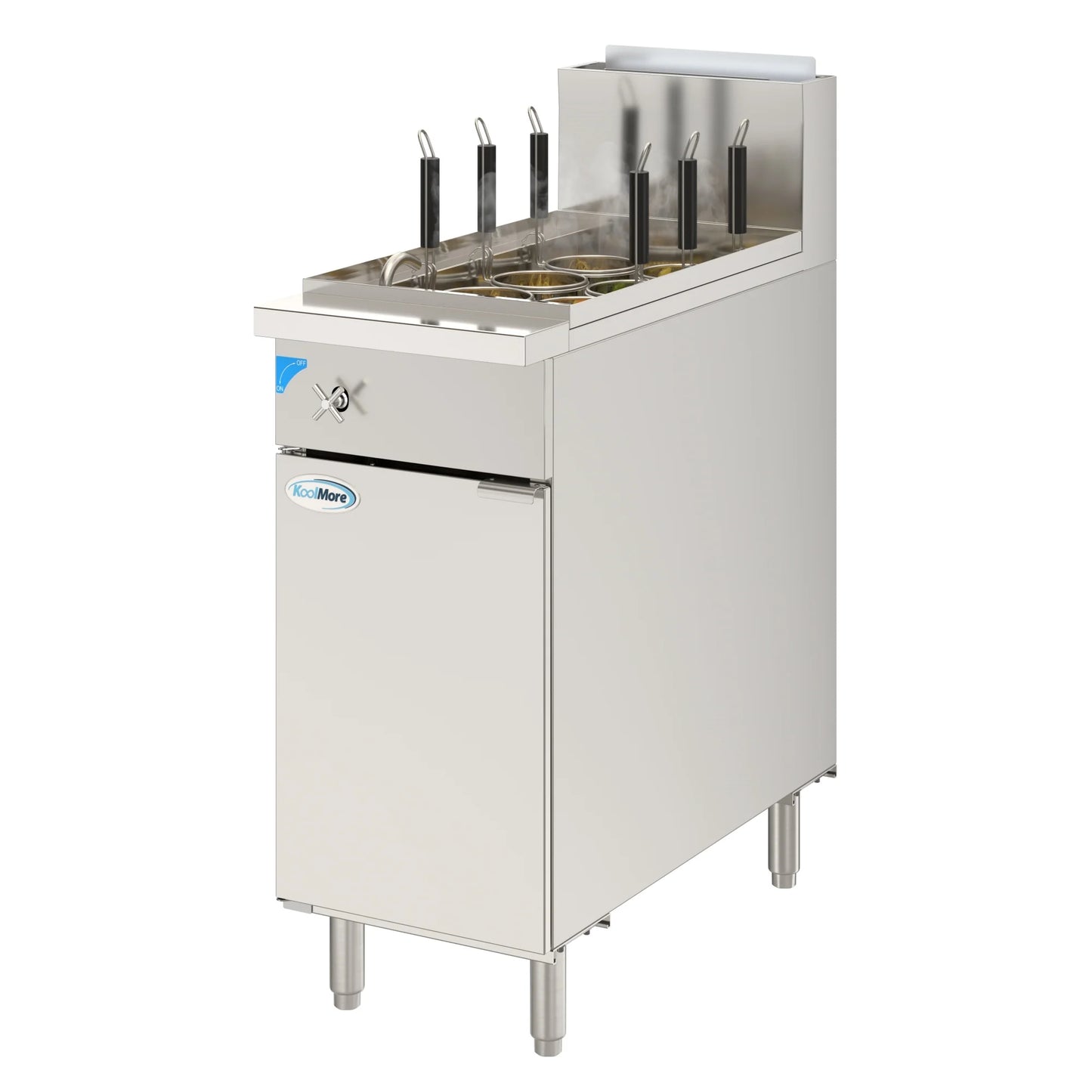 Koolmore KM-PC6-NG Pasta Cooker With 6 Baskets 70,000 BTU 11-Gallon