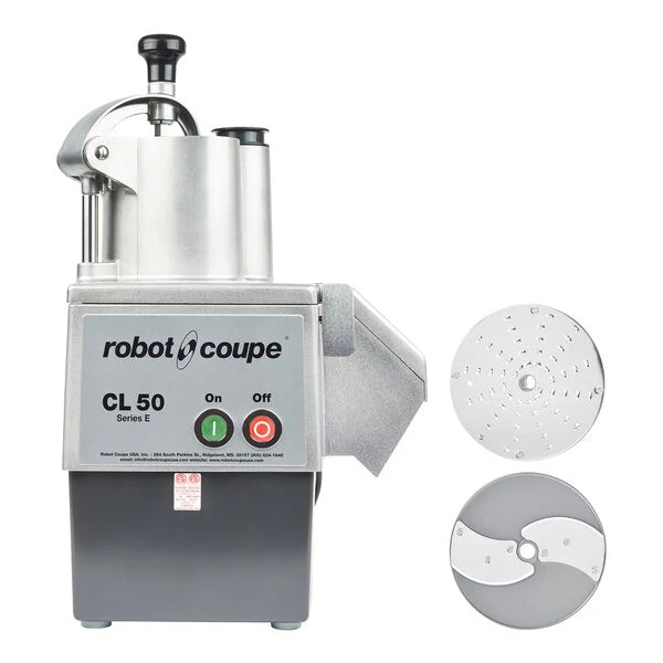 Robot Coupe CL50E 1 Speed Cutter Mixer Food Processor w/ Side Discharge, 120v