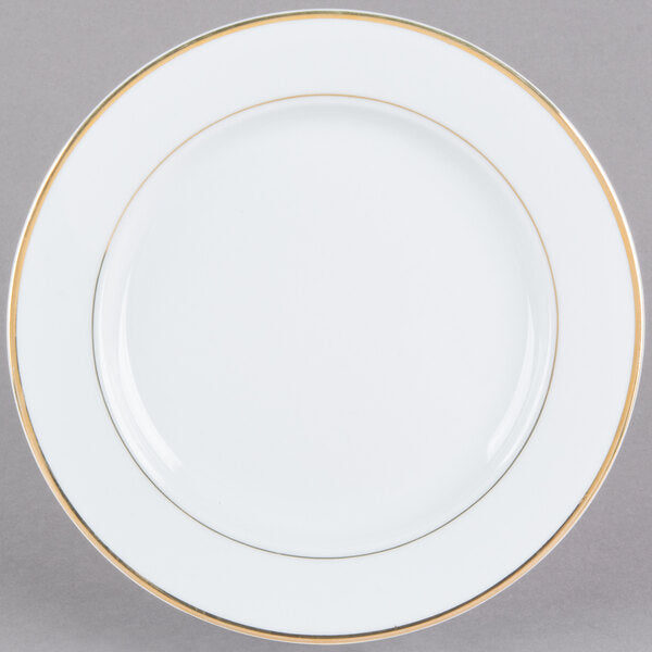 CAC GRY-8 9" Dia. Golden Royal Plate - 36/Case