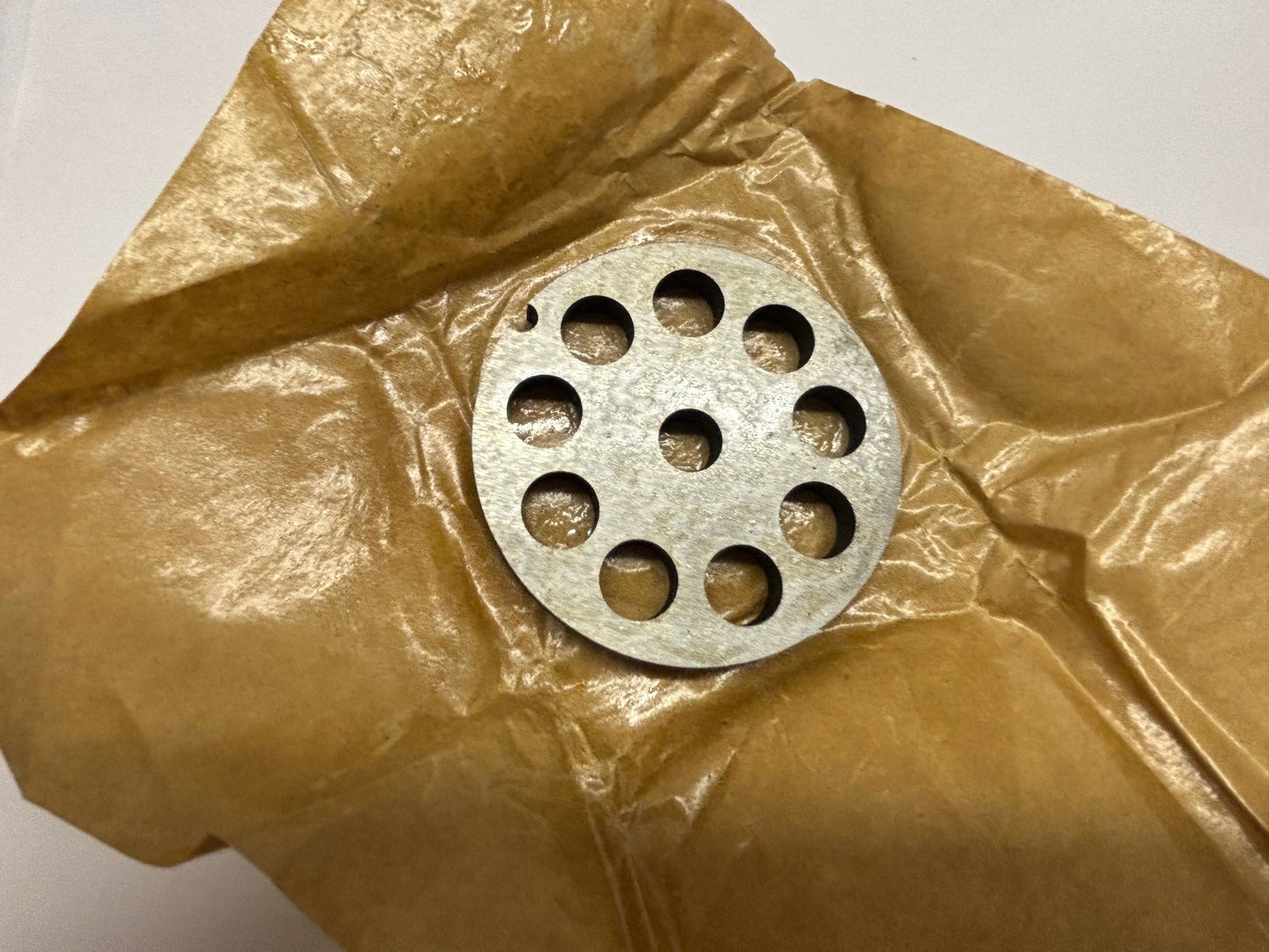 SUNNY GKP-1/2 Meat Grinder Plate, 1/2" hole size, Fits # 12 Meat Grinder
