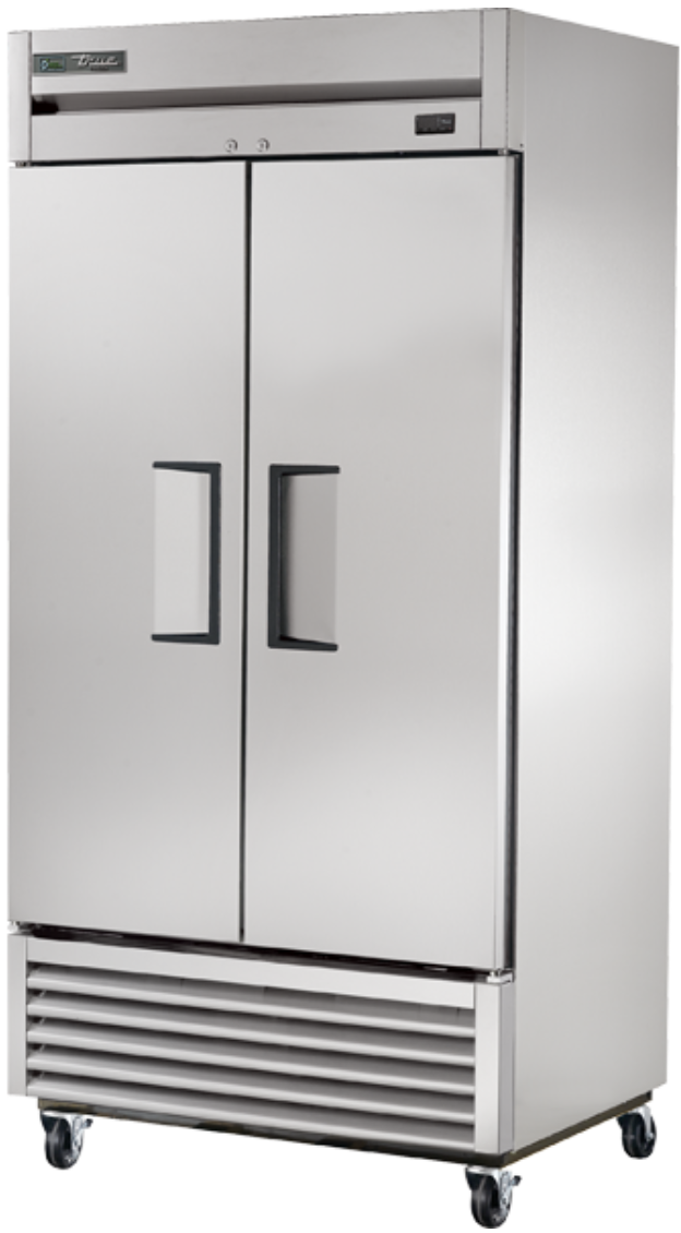 True T-35F-HC 40" T Series Two Section Reach In Freezer, (2) Left/Right Hinge Solid Doors, 115v