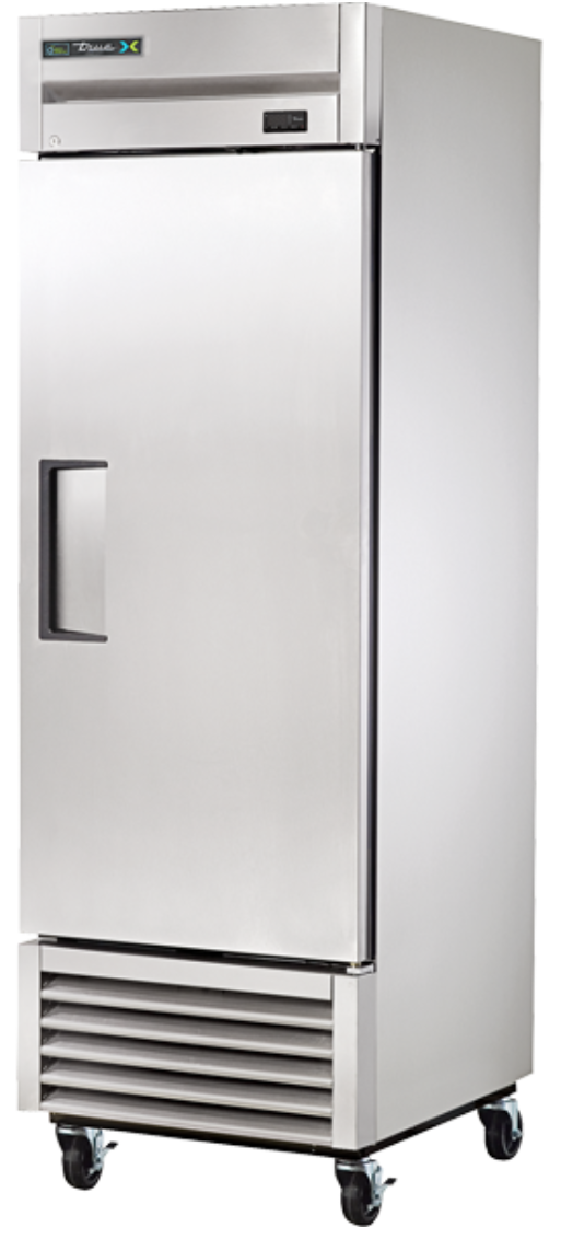 True T-23F-FLX-HC 27 1/16" One Section Commercial Combo Refrigerator Freezer - Solid Door, Dual Temp Convertible, 115v