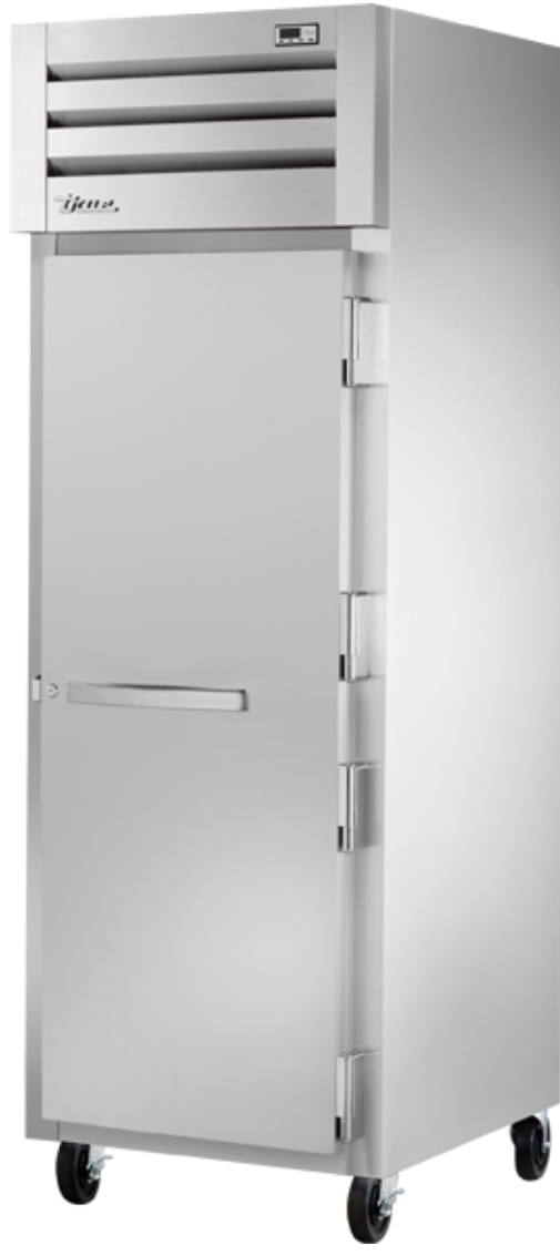 True STG1RRI-1S-HC 35" One Section Roll In Refrigerator, (1) Right Hinge Solid Door, 115v