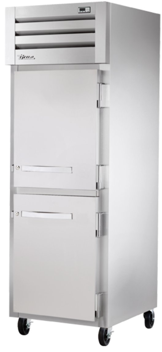 True STG1R-2HS-HC 27 1/2" One Section Reach In Refrigerator, (2) Right Hinge Solid Doors, 115v
