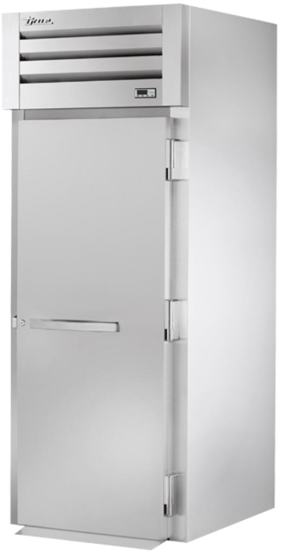 True STG1HRI89-1S Full Height Insulated Mobile Heated Cabinet w/ (1) Rack Capacity, 115/208-230v