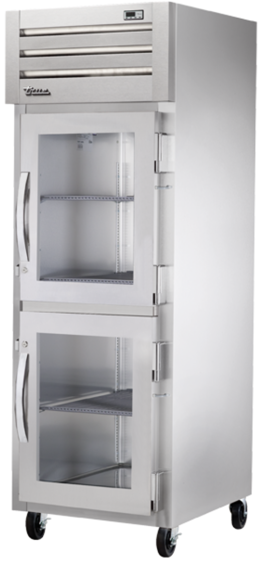 True STG1F-2HG-HC 27 1/2" SPEC SERIES® One Section Reach In Freezer, (2) Right Hinge Glass Doors, 115v