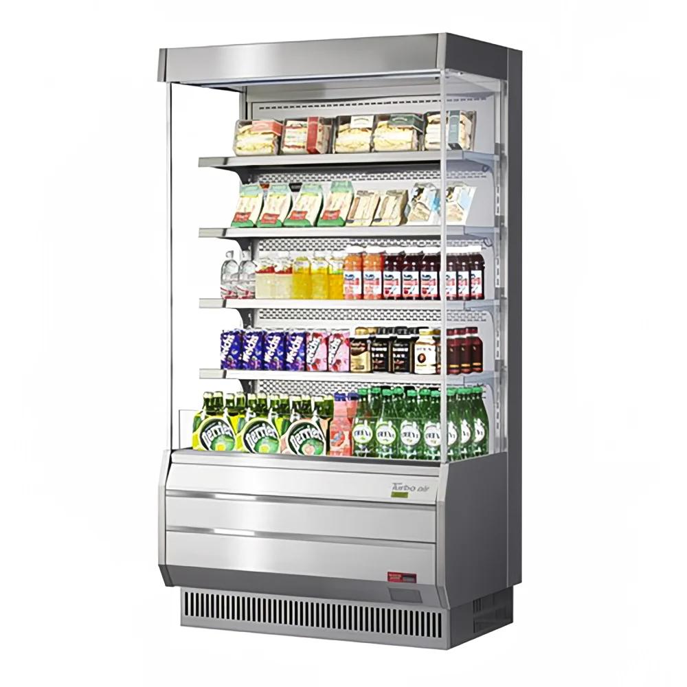 Turbo Air TOM-40S-N 39" Vertical Open Air Cooler w/ (5) Levels, 115v/1ph