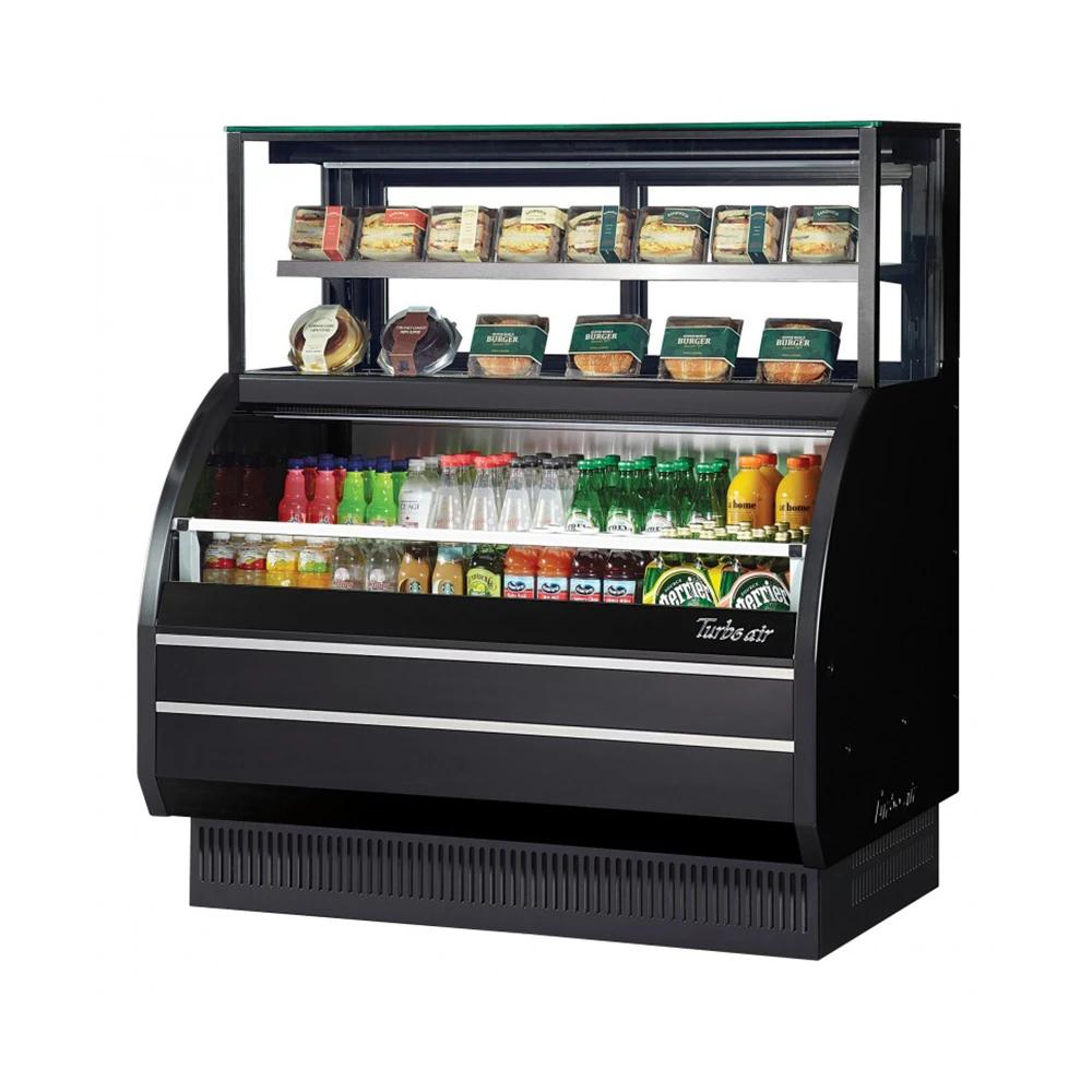 Turbo Air TOM-W-50SB-UF-N 50 7/8" Horizontal Open Air Cooler w/ (4) Levels, 115v