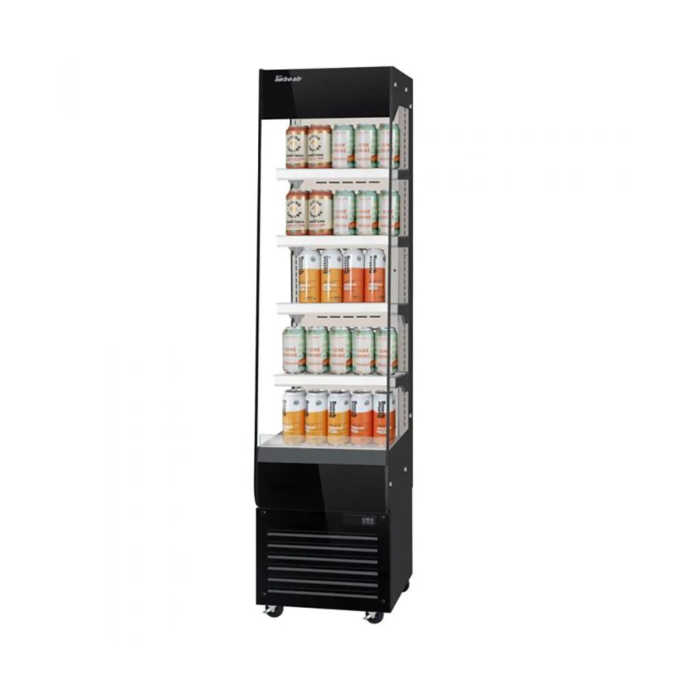 Turbo Air TOM20-75N-B 19 5/8" Vertical Open Air Cooler w/ (5) Levels, 115v