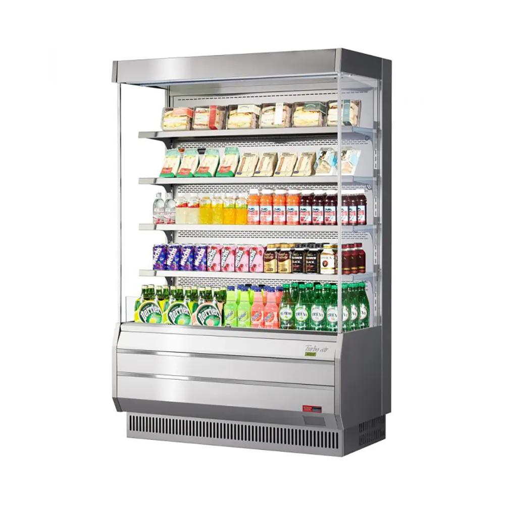 Turbo Air TOM-50S-N 50 7/8" Vertical Open Air Cooler w/ (5) Levels, 115v