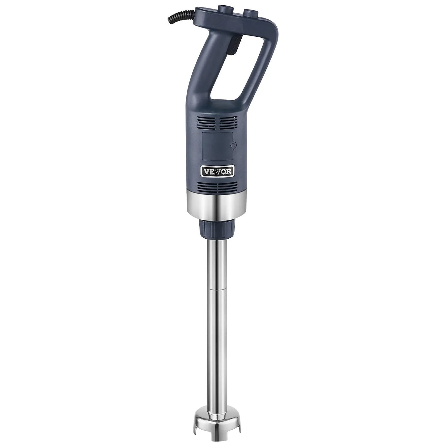 VEVOR Commercial Immersion Blender, 500W Heavy Duty Hand Mixer, 16 inch Stepless Variable Speed Mixer with Stainless Steel Blade