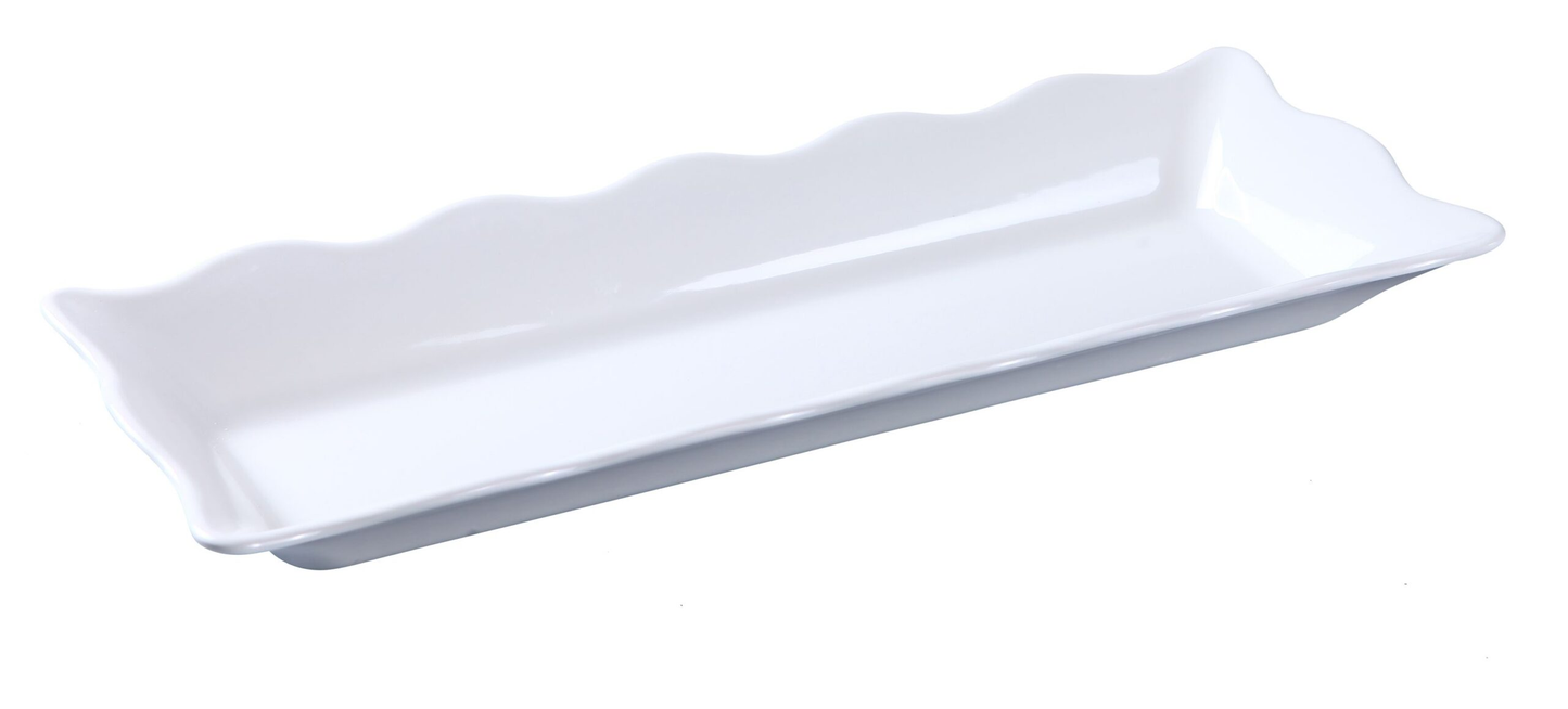 Yanco DC-6117W Serving Tray 17-1/2" X 6-3/4" X 2" Rectangular