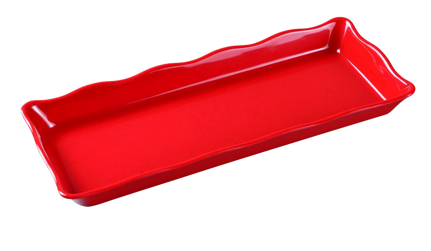 Yanco DC-6014R Serving Tray 14" X 5-1/4" X 1" Rectangular
