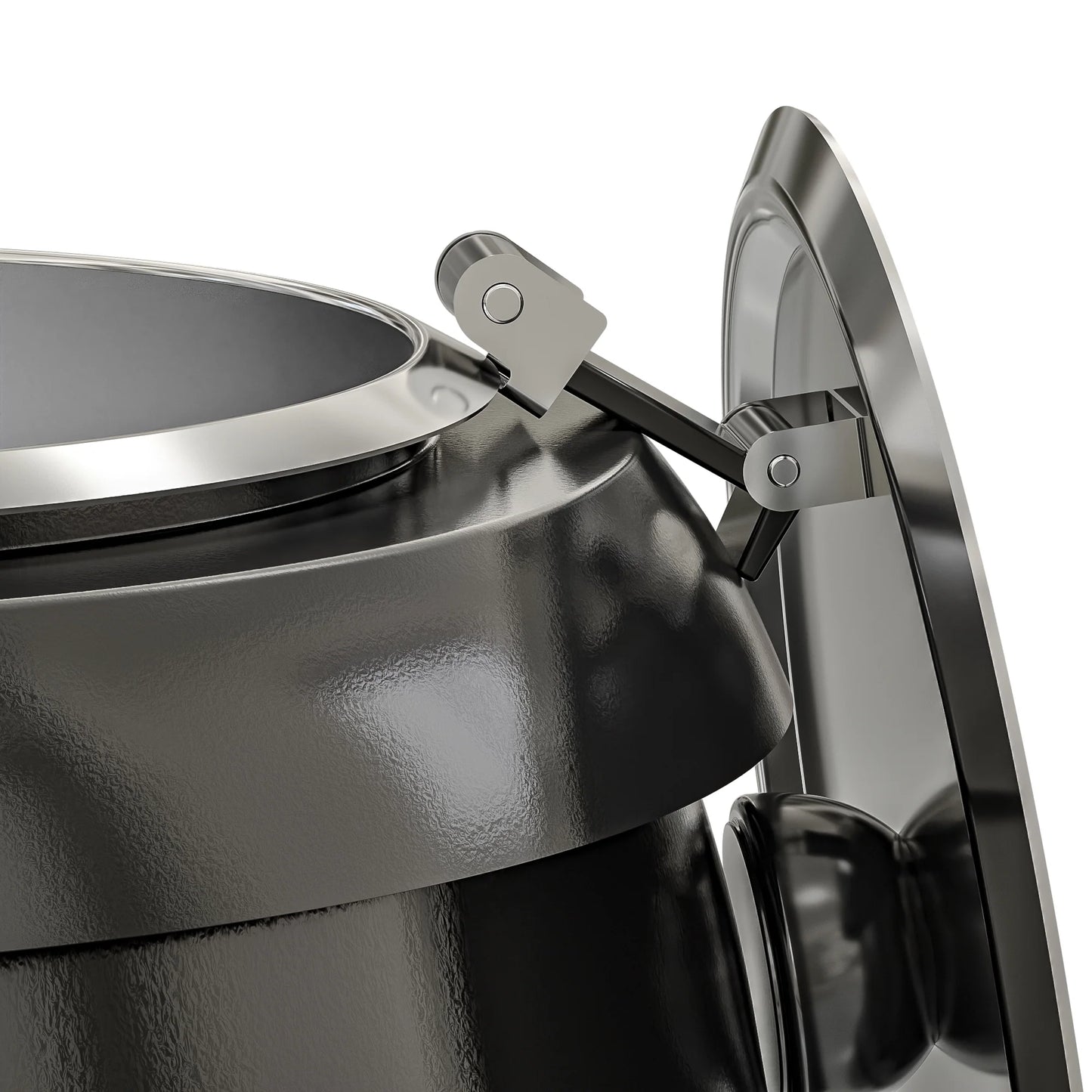Koolmore SK-BK-3G 11.5 Qt. Round Countertop Black Stainless-Steel Food / Soup Kettle Warmer