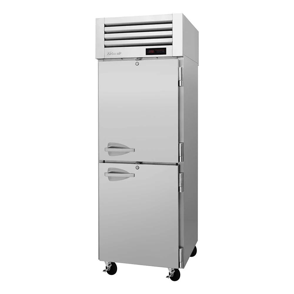 Turbo Air PRO-26-2H-PT Full Height Pass Thru Mobile Heated Cabinet w/ (3) Shelves, 115v