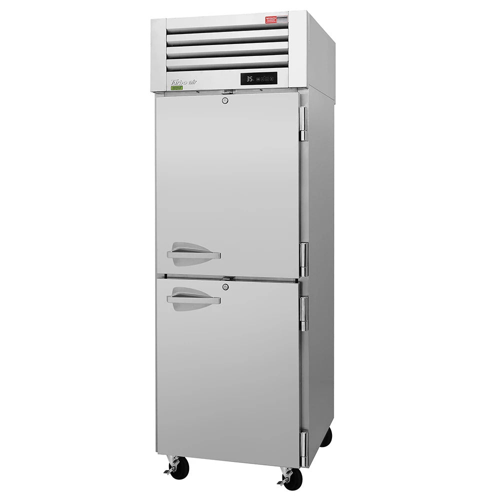 Turbo Air PRO-26-2R-N 28 3/4" One Section Reach In Refrigerator, (2) Right Hinge Solid Doors, 115v