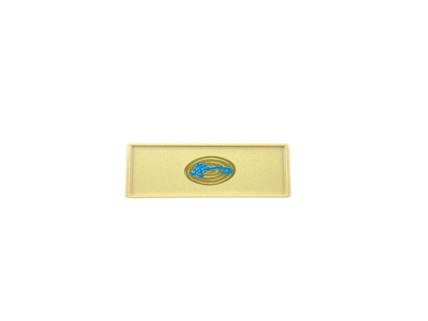Thunder Group 0900J Wei 13 1/2" x 4 1/2" Melamine Sandwich Tray - 12/Pack