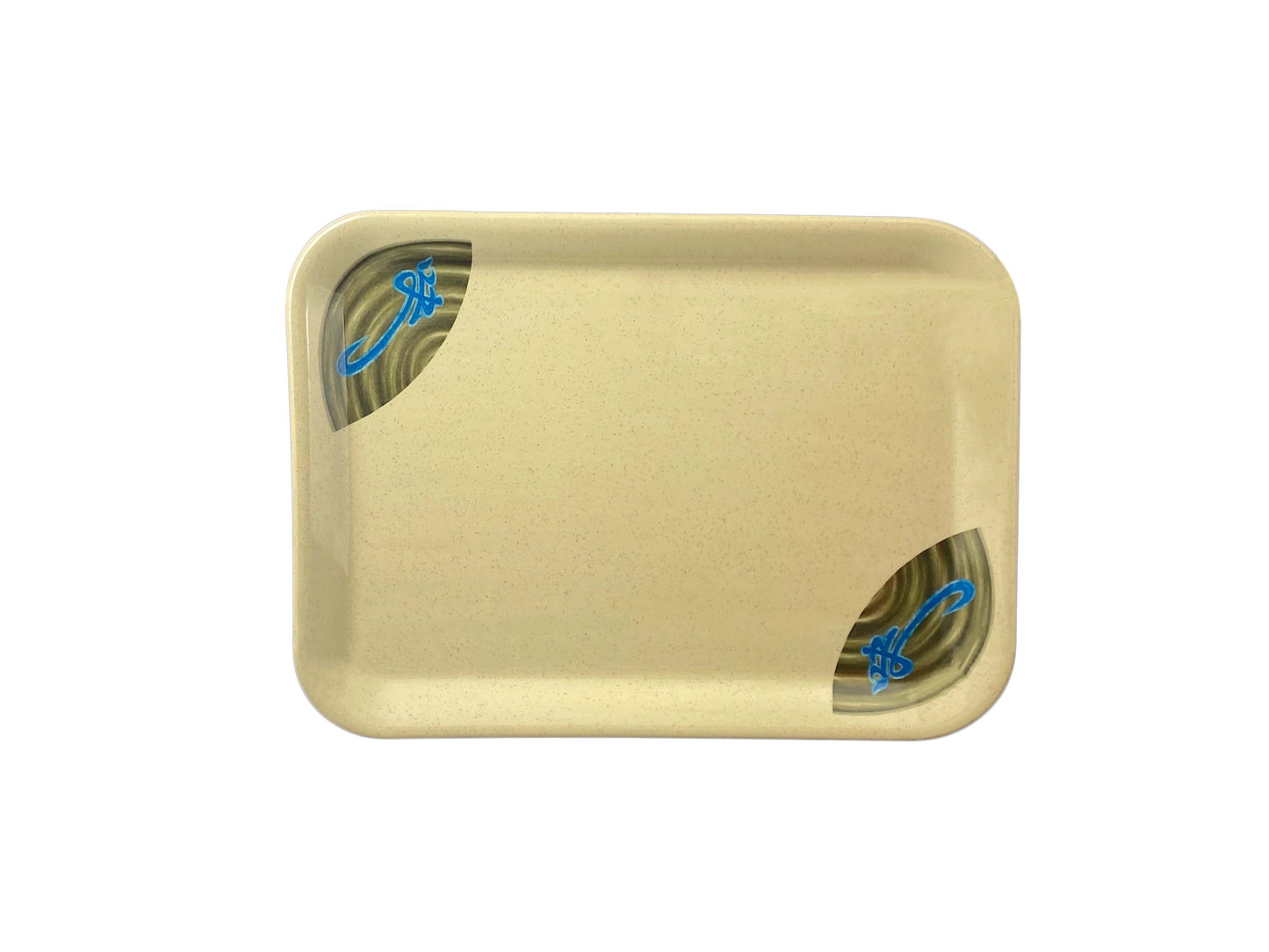 Thunder Group 0901J Wei 13 1/8" x 10 1/4" Melamine Small Tray - 12/Pack
