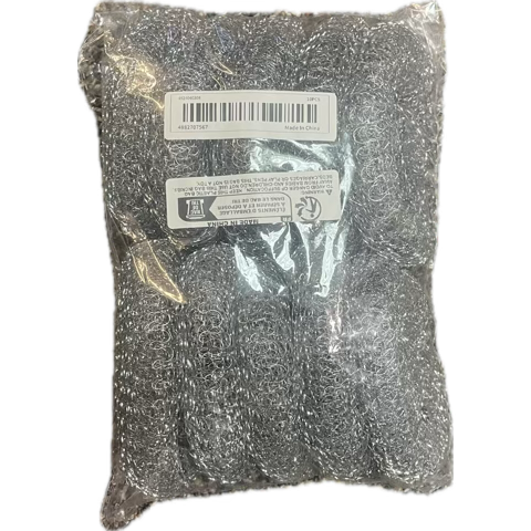metal scrubbers 10 pcs