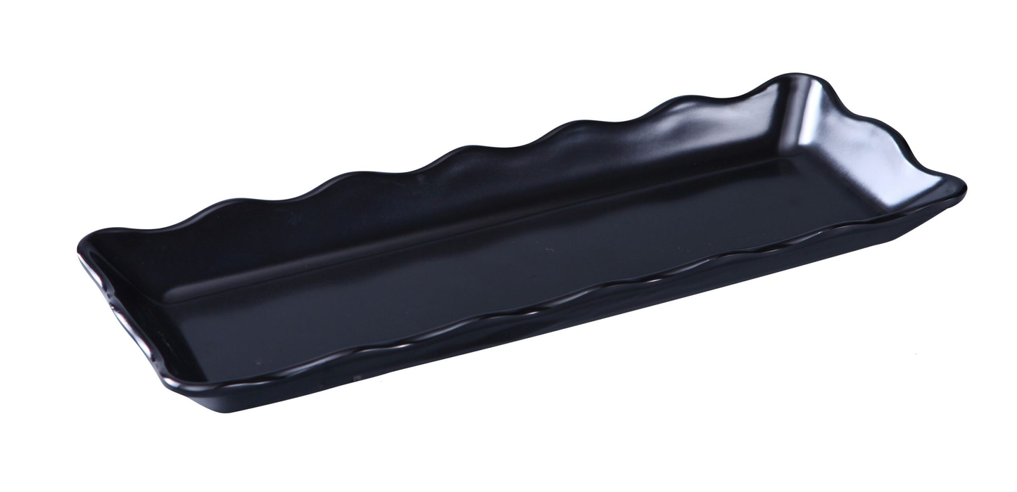 Yanco DC-6013B Serving Tray 13-1/2" X 5-1/4" X 1" Rectangular