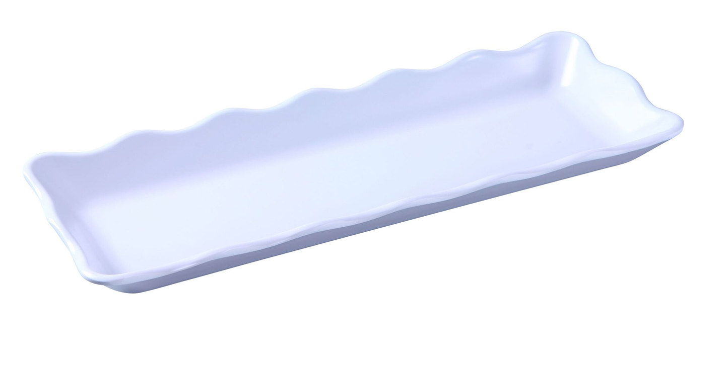 Yanco DC-6013W Serving Tray 13-1/2" X 5-1/4" X 1" Rectangular