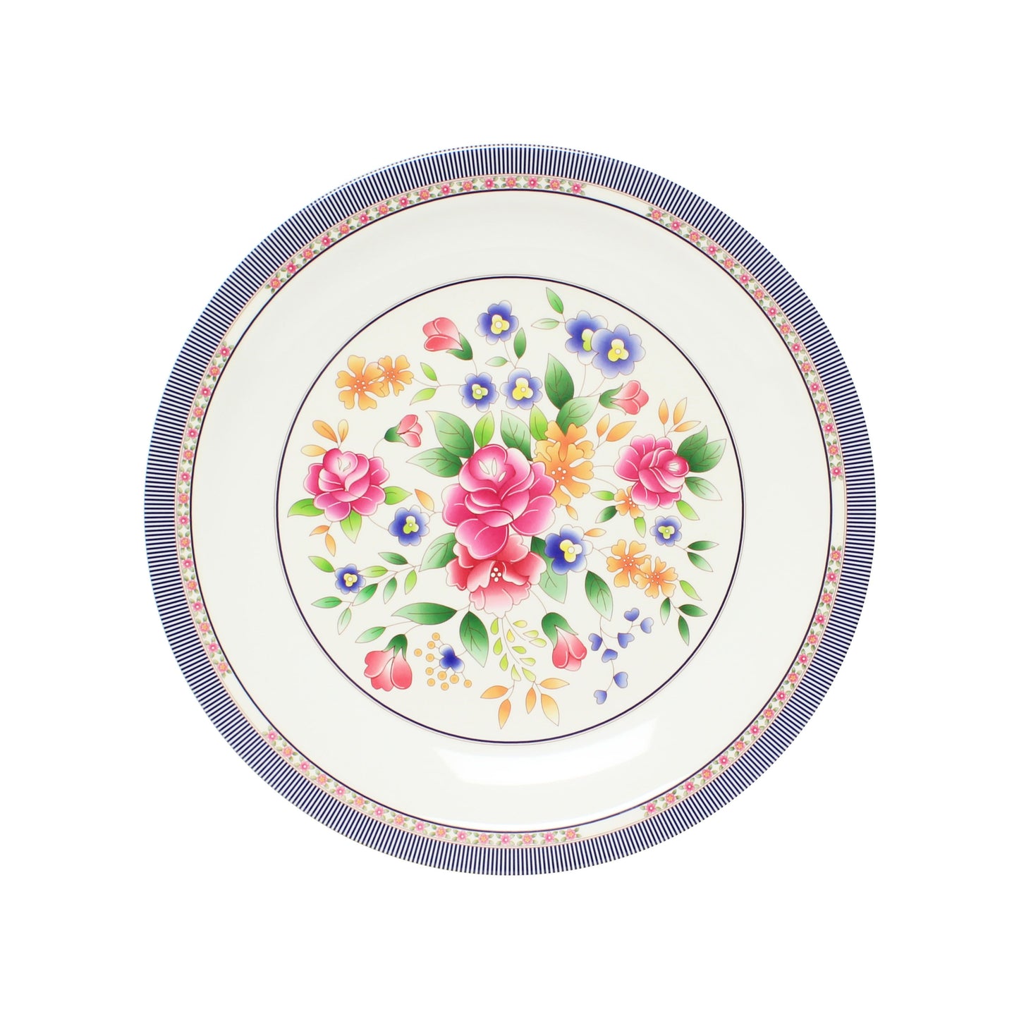 Thunder Group 1015AR 14 3/8" Round Melamine Plate, Rose