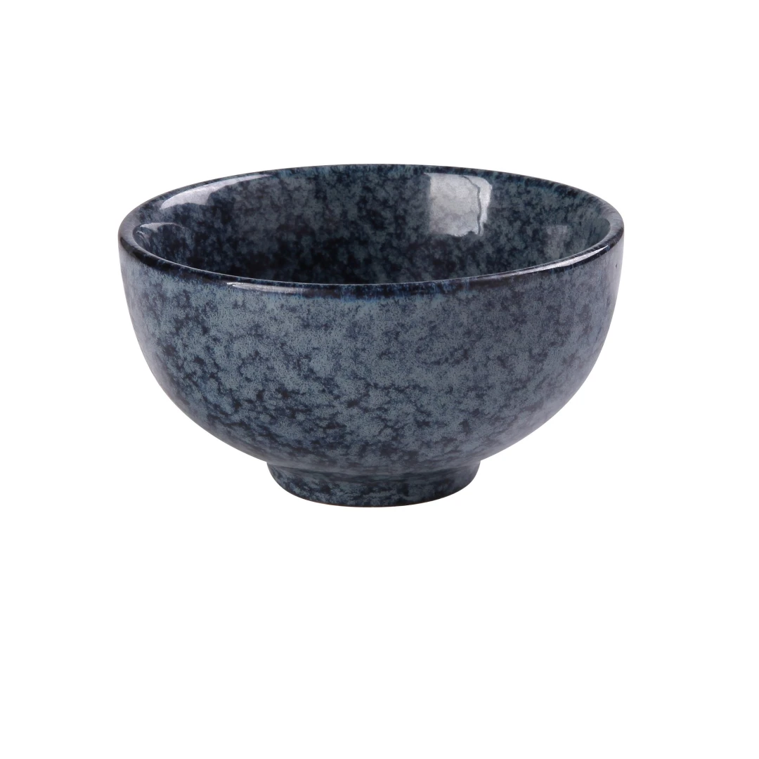 Yanco BL-804 10 oz Round Soup Bowl - Ceramic, Blue Star