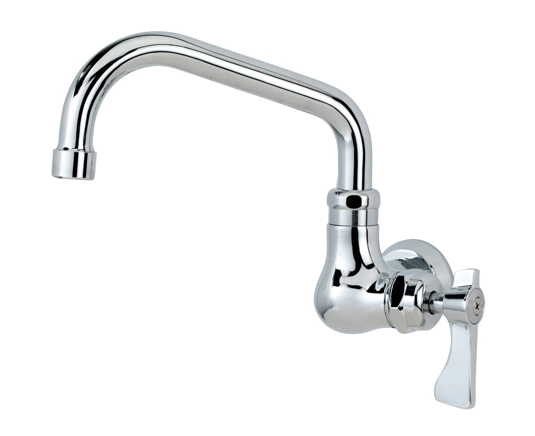 Krowne 16-170L Splash Mount Faucet - 6" Swing Spout, Single Hole