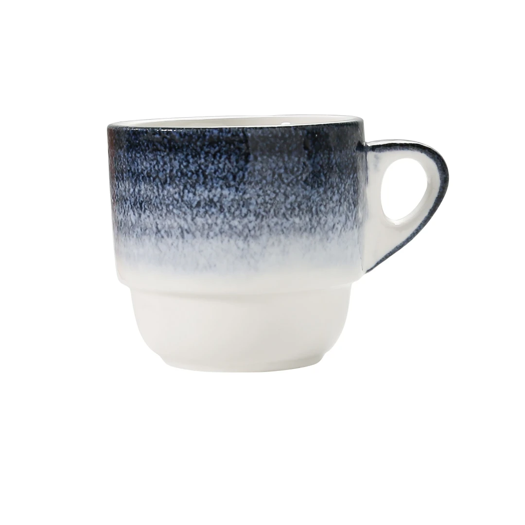 Yanco UN-001 6 oz Universe Coffee/Tea Cup - China, Blue