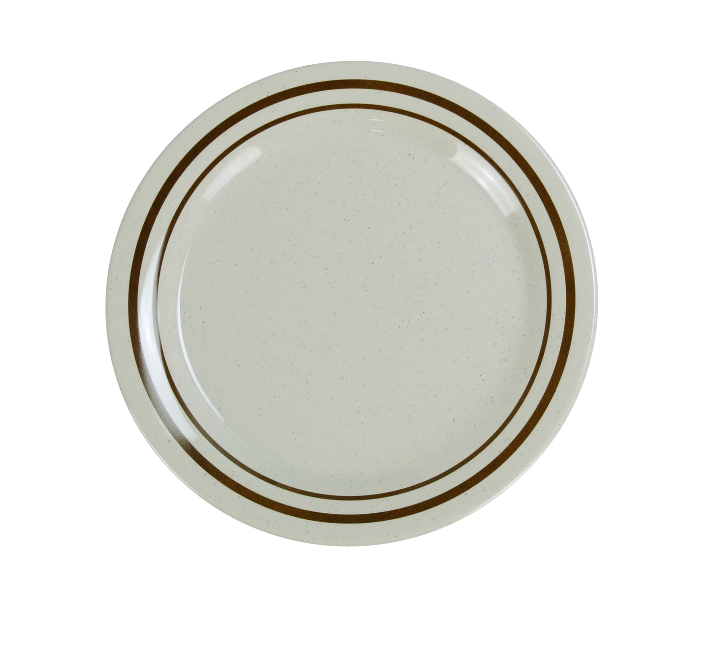 Yanco SS-109 Melamine Sesame Dinner Plate 9" Dia. Round, 24pcs/case