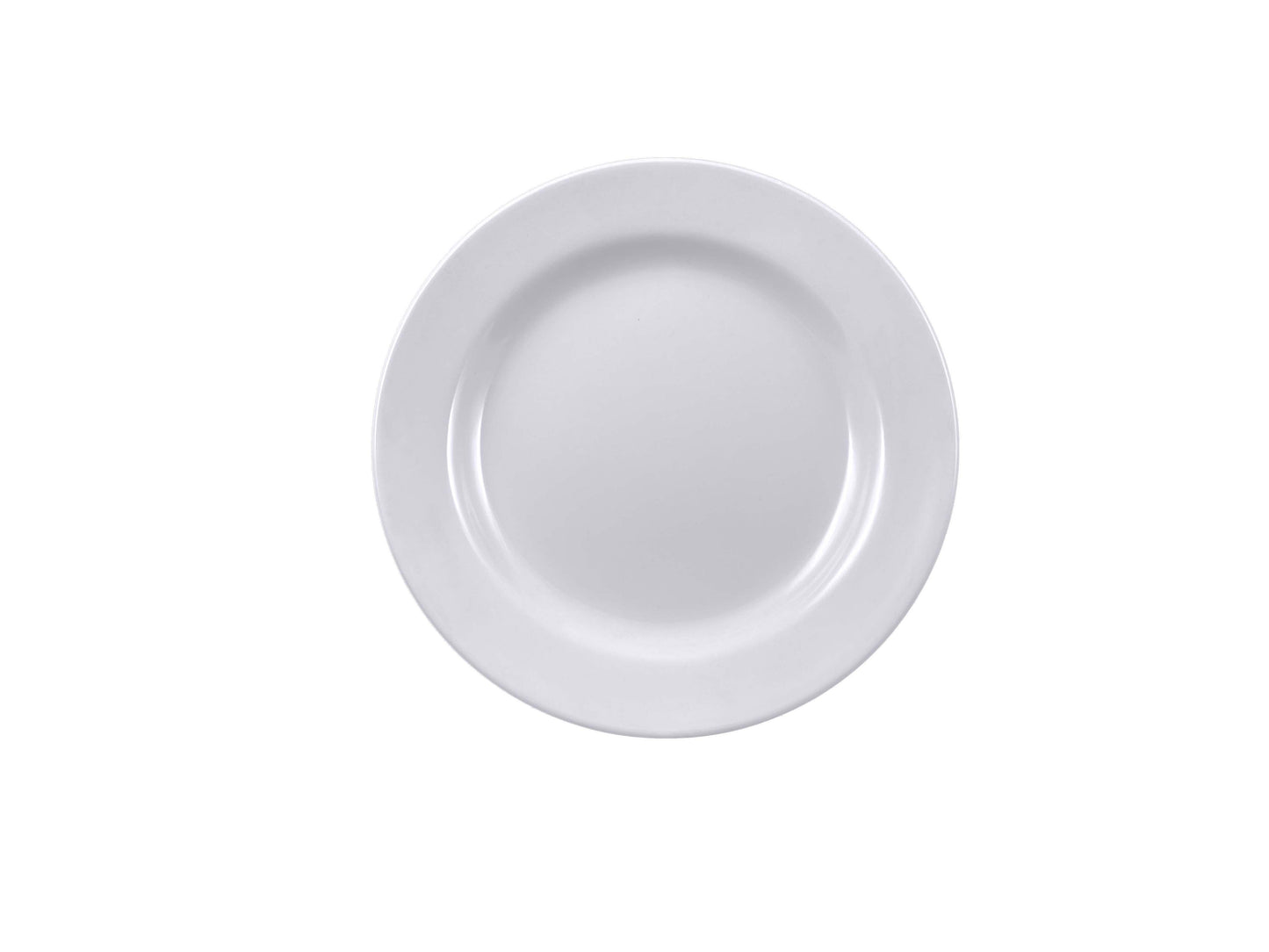 Thunder Group 1109TW Imperial 10 oz. White Wide Rim Melamine Soup Plate - 12/Pack