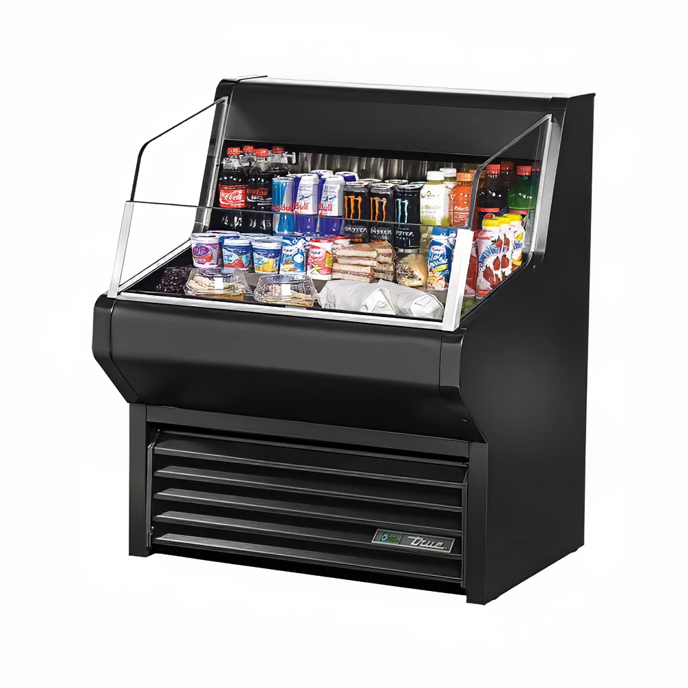 True THAC-36-HC-LD 36 1/8" Horizontal Open Air Cooler w/ (3) Levels, 115v