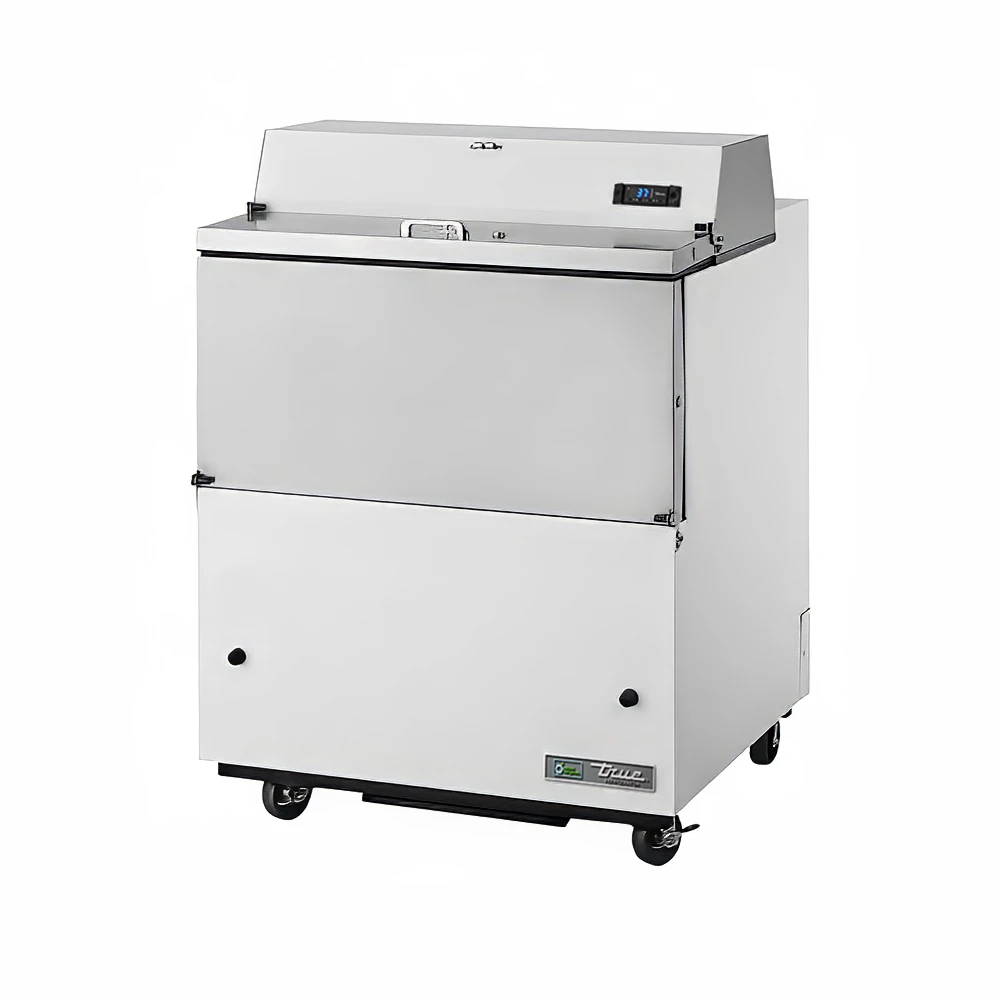 True TMC-34-HC Milk Cooler w/ Top & Side Access - (512) Half Pint Carton Capacity, 115v