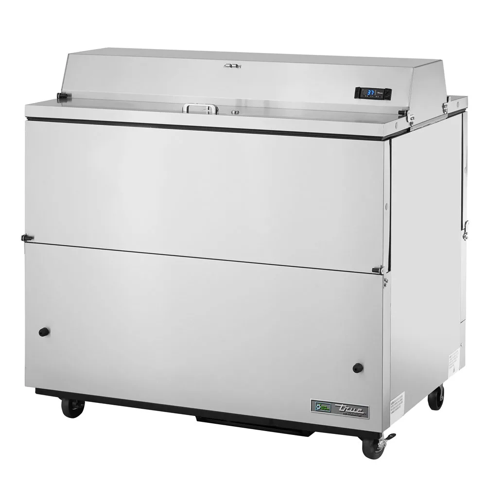 True TMC-49-S-DS-HC Milk Cooler w/ Dual Top & Side Access - (768) Half Pint Carton Capacity, 115v