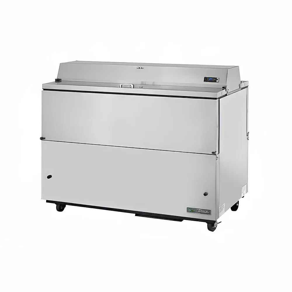 True TMC-58-S-DS-HC Milk Cooler w/ Dual Top & Side Access - (1024) Half Pint Carton Capacity, 115v