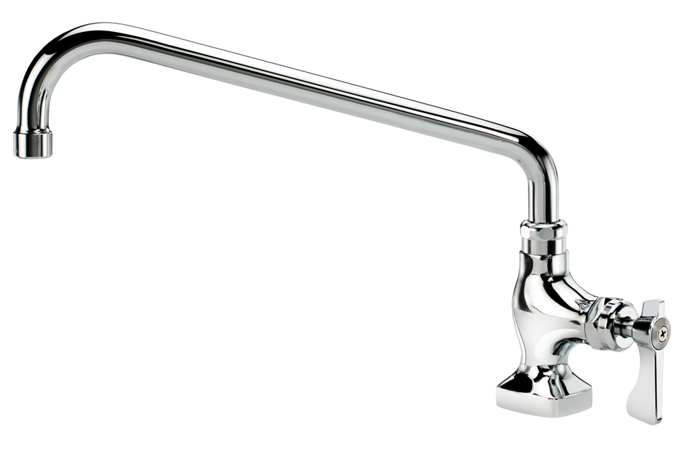 Krowne 16-201L Deck Mount Pantry Faucet w/ 12" Swing Nozzle