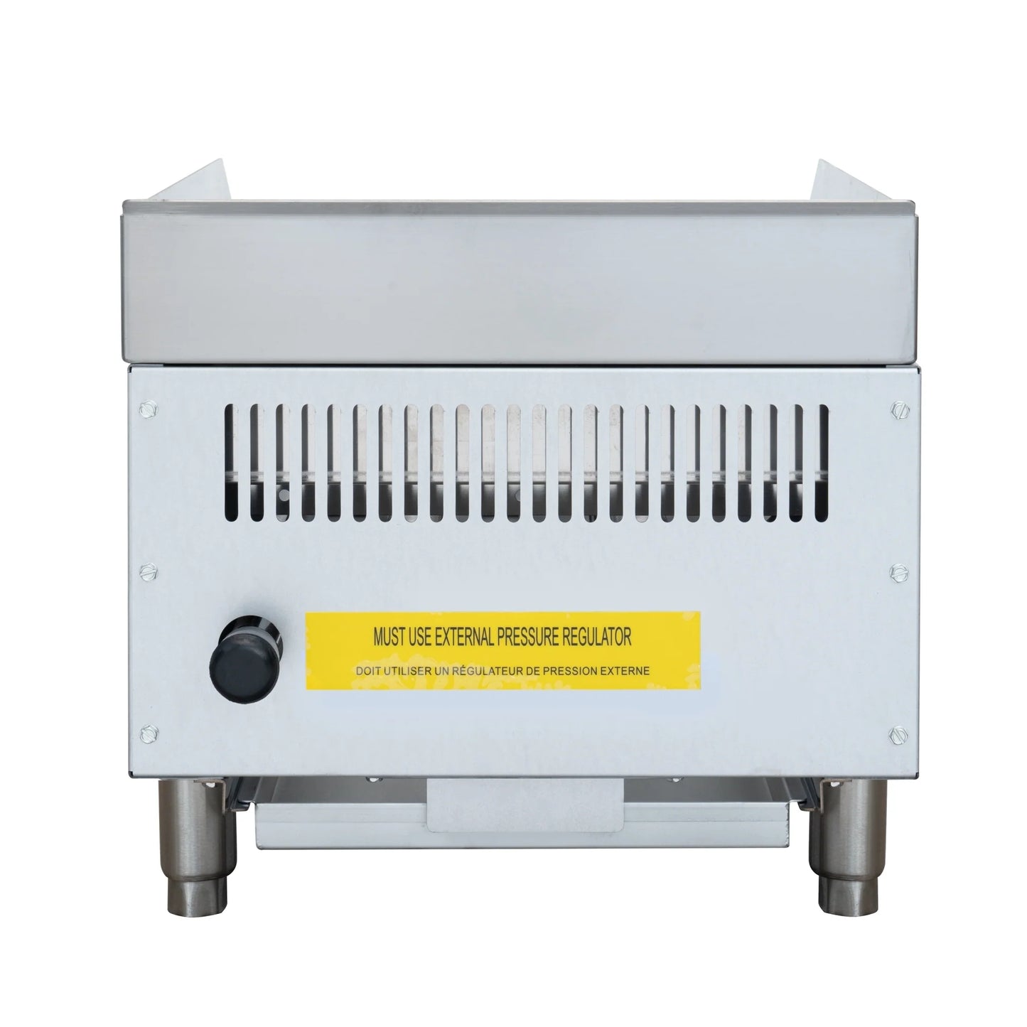 Koolmore KM-GCB1-18M 16" Commercial 1-Burner Charbroiler Natural Gas  - 30,000 BTU