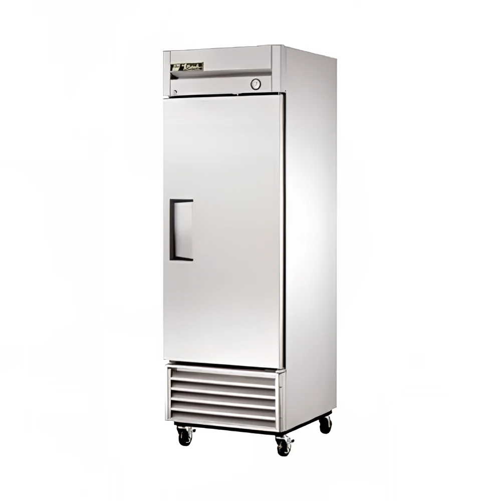 True TS-23F-FLX-HC 26 15/16" One Section Commercial Combo Refrigerator Freezer -Glass Door, Dual Temp Convertible, 115v