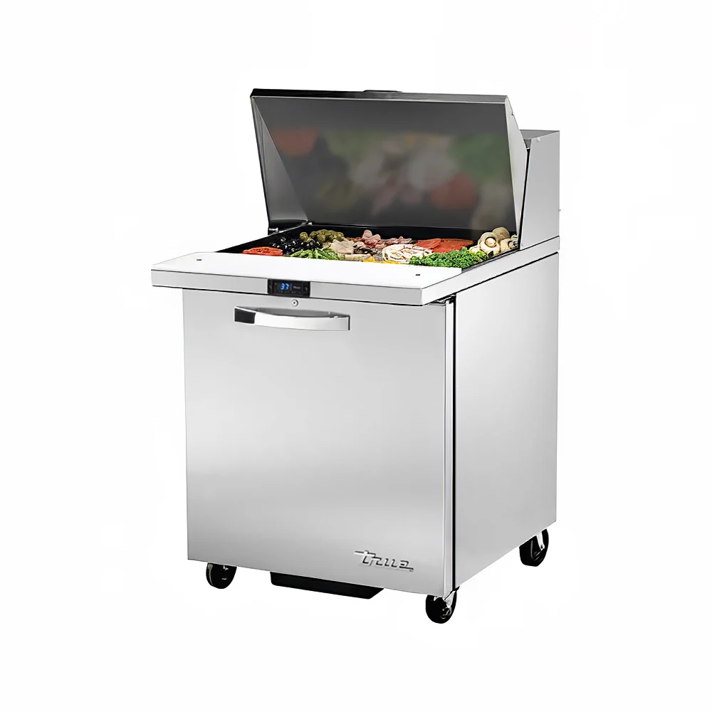 True TSSU-27-12M-C-HC~SPEC3 27" Spec Series® Mega Top Sandwich/Salad Prep Table w/ Refrigerated Base, 115v