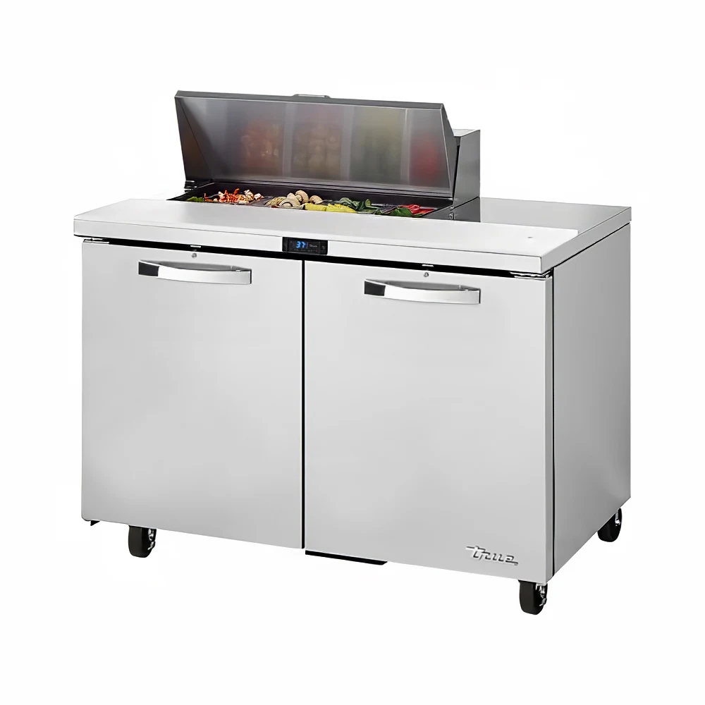 True TSSU-48-08-HC~SPEC3 48" Spec Series® Sandwich/Salad Prep Table w/ Refrigerated Base, 115v